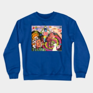 Krishna in the Andes Crewneck Sweatshirt